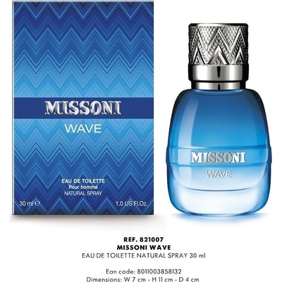 Missoni Wave toaletní voda toaletní voda pánská 50 ml