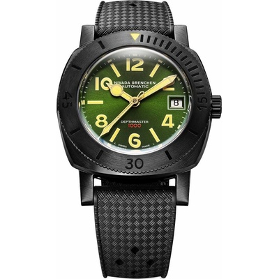 Nivada Grenchen Depthmaster - Black and Green