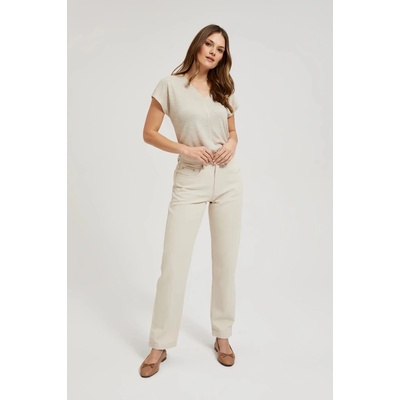 Marisse Women's Jeans L-Je-4310 Beige