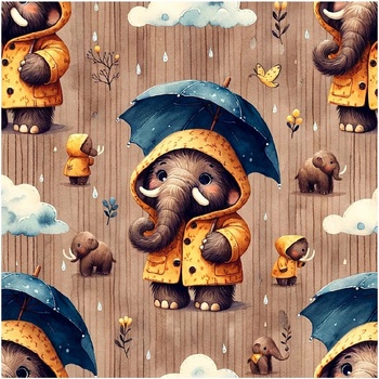 Softshell zimný - Mamut digital print