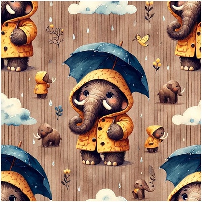 Softshell zimný - Mamut digital print