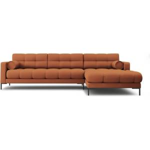 Cosmopolitan Design Ъглов диван в тухлен цвят (десен ъгъл) Bali - Cosmopolitan Design (COS_RC_170_F1_BALI8)