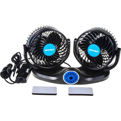 Ventilátor DUO na palubní desku 12V s ionizátorem - FA5112 – Sleviste.cz