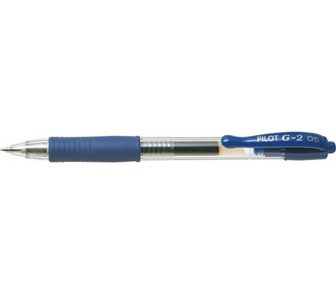 Pilot G-2 modrá