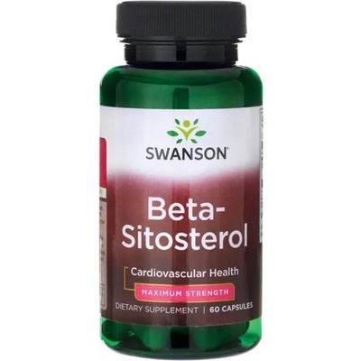 Swanson Beta-Sitosterol, 60 капсули, Swanson (SW790)