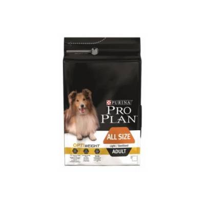 Purina PRO PLAN Dog Adult ALL SIZE Light/Sterilised 3 kg