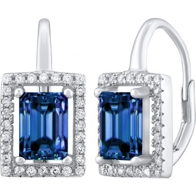 SILVEGO náušnice LPSE0455DB