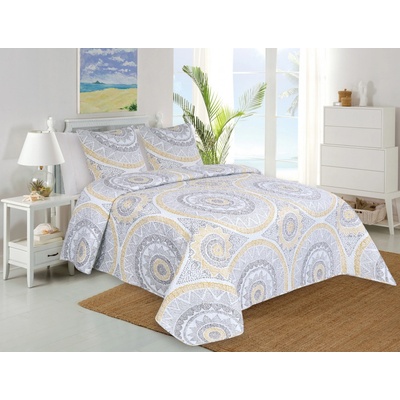 Jahu přehoz na postel MyHouse Mandala dvoulůžko 220 x 240 cm, 2 ks 45 x 45 cm