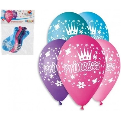 Balónik Balonky nafukovacej princeznej 12'' priemer 30cm Smart Balloons