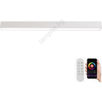 Immax 07259L - LED димируемо осветително тяло LUNGO 38W/230V Wi-Fi Tuya бяло (IM1345)