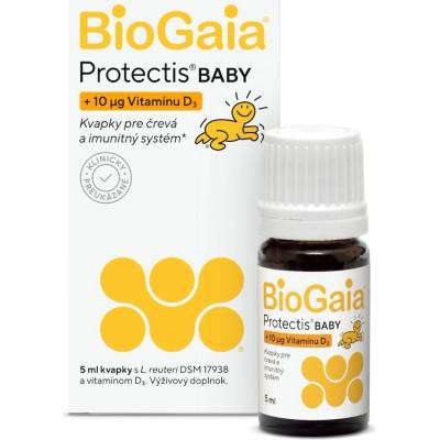 BioGaia Protectis s Vitamínom D kvapky 5 ml