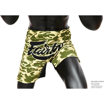 MMA Fairtex AB15 kamufláž zelená