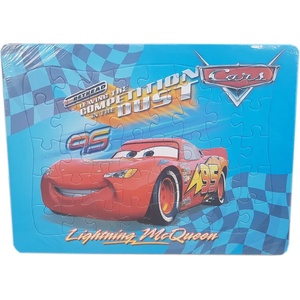  Детски пъзел картон 40 елемента Колите Cars 3