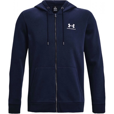 Under Armour Essential Fleece FZ Hood-NVY