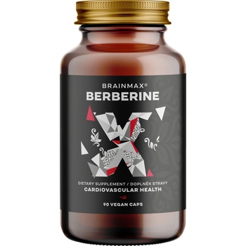 BrainMax Berberin 550 mg, 90 rastlinných kapsúl