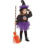 BigBuy Carnival Маскировъчен костюм за деца Вещица Tutu (3 Части) Размер Размер - 2-3 години