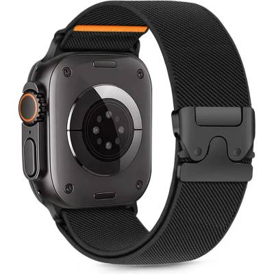 Tech-Protect Найлонова закопчалка Tech-Protect за Apple Watch 44 / 45 / 46 / 49 mm - Черна