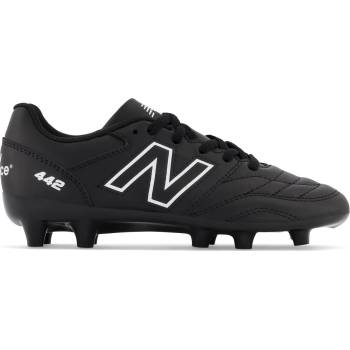 New Balance Юношески футболни бутонки New Balance 442 Academy Firm Ground Football Boots Junior - Black/White