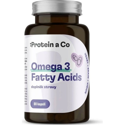 ProteinaCo Omega-3 mastné kyseliny 80 kapslí
