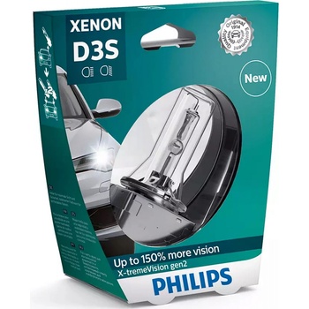 Philips Xenon X-tremeVision D3S 42V 35W 1 ks / Autožárovka Xenon / patice PK32d-5 (8727900377132)