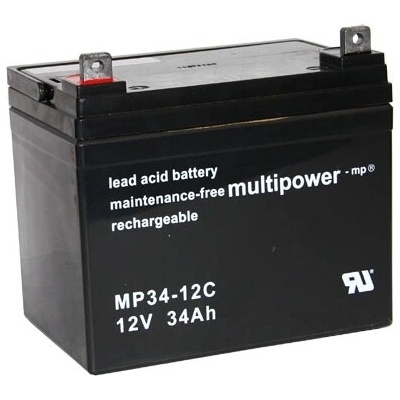 MULTIPOWER 12V/34,0Ah 8KM8464