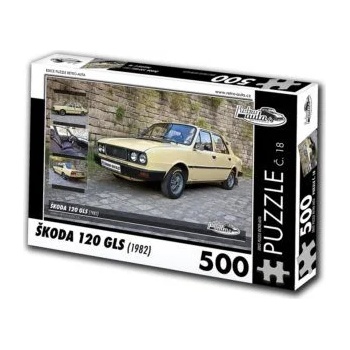 Image 1 of Retro cars - Puzzle Škoda 120 GLS (1982) - 500 piese