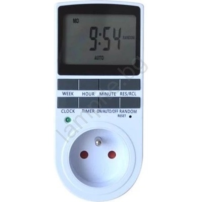Geti Дигитален седмичен таймер превключвател 16a/230v (ti0048)
