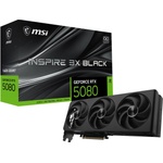 MSI GeForce RTX 5080 INSPIRE 3X OC BLACK 16GB GDDR7 256bit (V531-669R) Видео карти