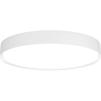 Louis Poulsen Плафон Slim Round Surface LED 3000K с призматичен дифузер Управление за осветление Dali 44 см бял (5742585244)