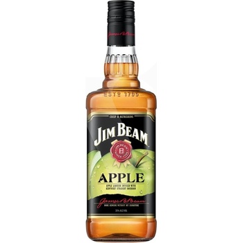 Jim Beam Apple 1 l (holá láhev)