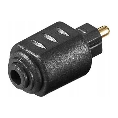Adaptér optický konektor 3,5 mm samica - Toslink samec
