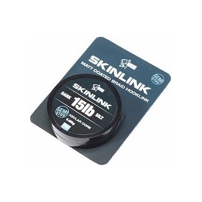 Kevin Nash šnúra SKINLINK SEMI-STIFF 10m 15lb Silt