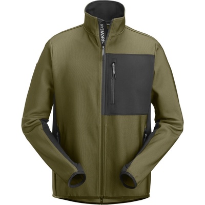 Snickers Workwear mikina FlexiWork khaki