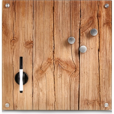 Zeller Glas-Magnettafel 40 x 40 cm