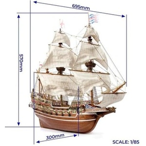 Occre HMS Revenge 1: 85 комплект