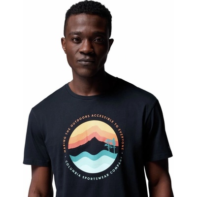 Columbia Path Lake Graphic black/circular
