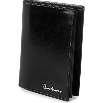 Pierre Andreus W70 pánska kožená peňaženka RFID čierna