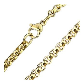 Šperky4U Ocelový řetízek s hranatými očky OPE1293-015-45