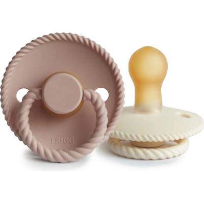 Frigg dudlík kaučuk 2ks Rope Honey Gold/ Ocean View