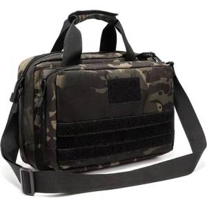 DRAGOWA Tactical Тактическа чанта за пътуване Bolt, CP черна (DRG124.BlackMulticam)