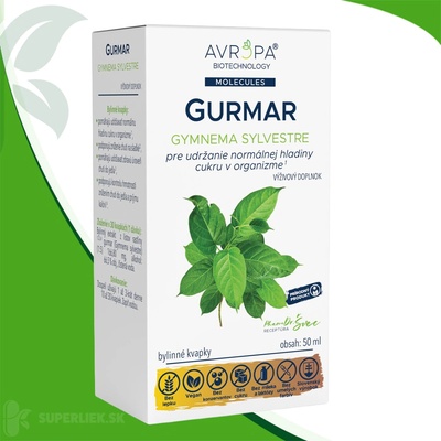 Avropa Gurmar bylinné kvapky 50 ml