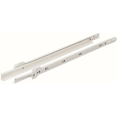 Walteco Rolničkový výsuv 500 mm biely 20 kg 1 pár 90504