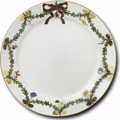 Royal Copenhagen Porcelánový tanier Star Fluted Christmas 27 cm