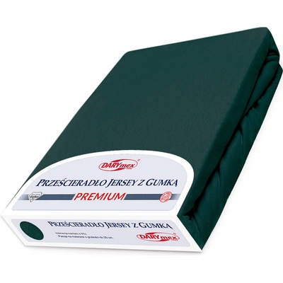 Darymex jersey prestieradlo Premium tmavozelené 130X200