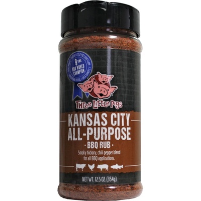 Three Little Pigs Kansas City All Purpose BBQ Rub 354 g