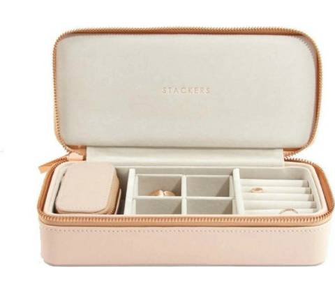 Stackers cestovná šperkovnica Blush Pink Large