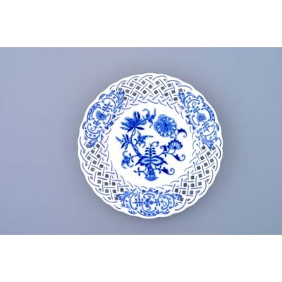 Cibulák Talíř prolamovaný 15cm Originál Český porcelán Dubí