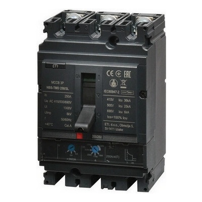 ETI NBS-TMD 250/3L 250A 3P 004673072