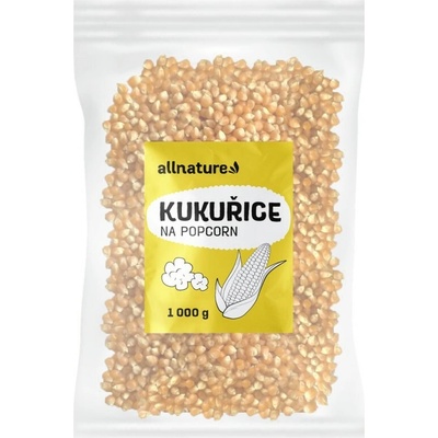 ALLNATURE Kukuřice na popcorn 1000 g