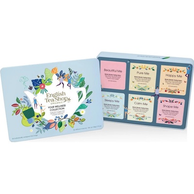 English Tea Shop Plechová kazeta wellness Bio 36 náľ. sáčkov